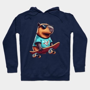 Capybara Pelican Hoodie